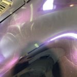 Carrosserie avec micro-rayures avant correction du vernis – GANHY Gembloux