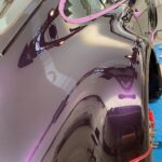 Carrosserie après correction du vernis et finition brillante – GANHY Gembloux